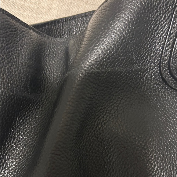 Coach Black Pebbled Leather Hobo Bag - Picture 6 of 10